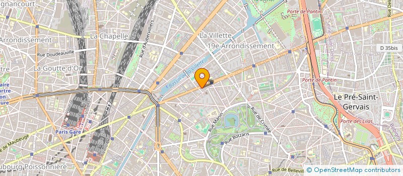 localisation de l'entreprise MADAME KATIA BLEVIN  PARIS