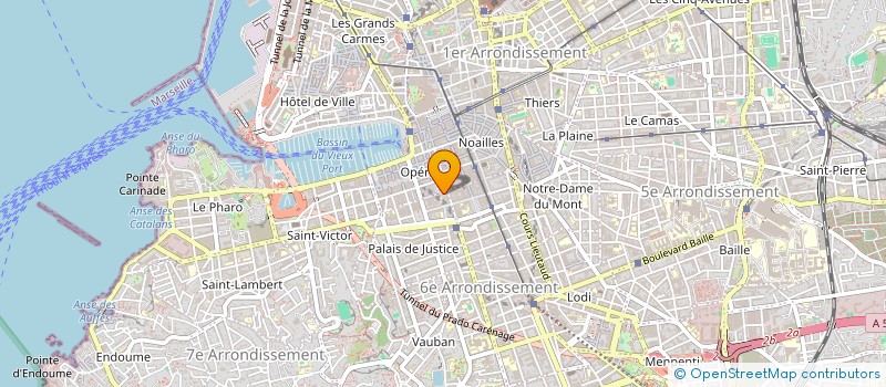 localisation de l'entreprise MADAME KATIA BOUCHEREAUX à MARSEILLE