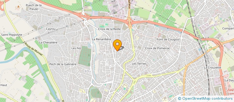 localisation de l'entreprise MADAME KATIA BRILOT à BEZIERS