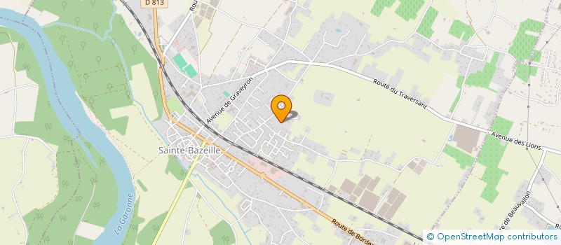 localisation de l'entreprise MADAME KATIA BUREAU  SAINTE-BAZEILLE