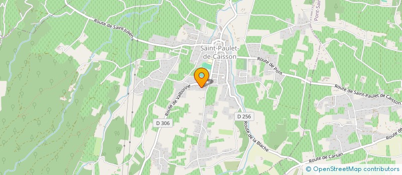 localisation de l'entreprise MADAME KATIA CHOUKROUN  SAINT-PAULET-DE-CAISSON