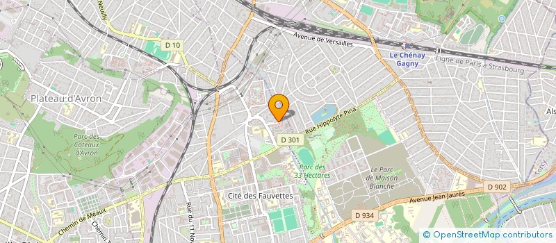 localisation de l'entreprise MADAME KATIA CLAIRICIA à NEUILLY-SUR-MARNE