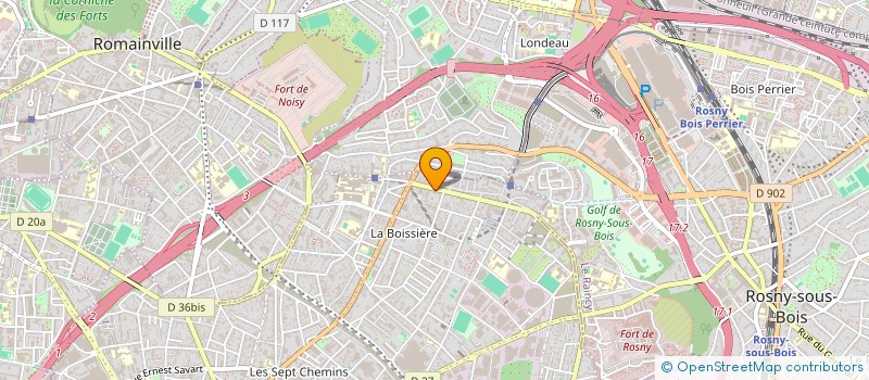 localisation de l'entreprise MADAME KATIA CLAVEQUIN à MONTREUIL