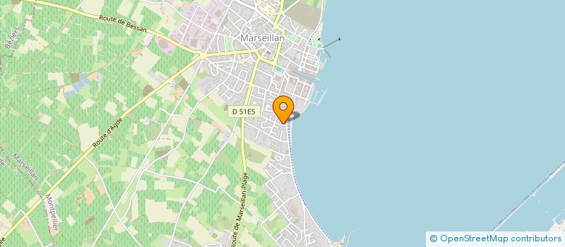 localisation de l'entreprise MADAME KATIA CONSTANS à MARSEILLAN