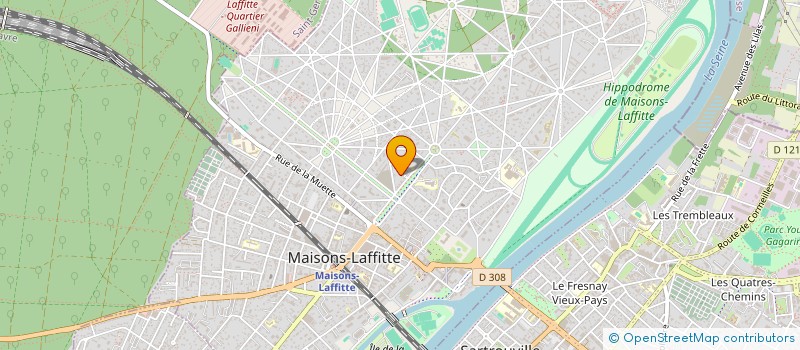 localisation de l'entreprise MADAME KATIA DARTHENUCQ à MAISONS-LAFFITTE