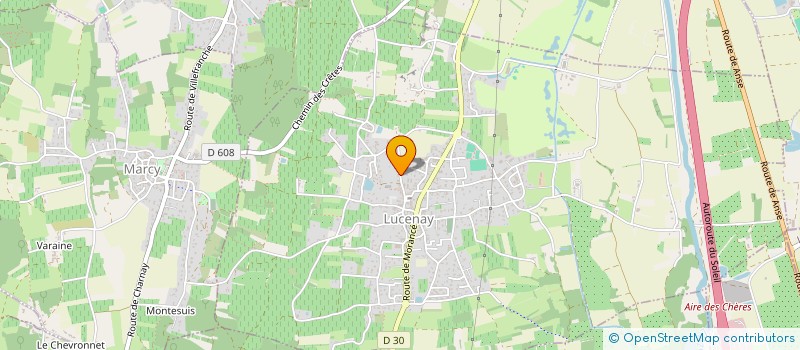 localisation de l'entreprise MADAME KATIA DE CAMPOS ROLO  LUCENAY