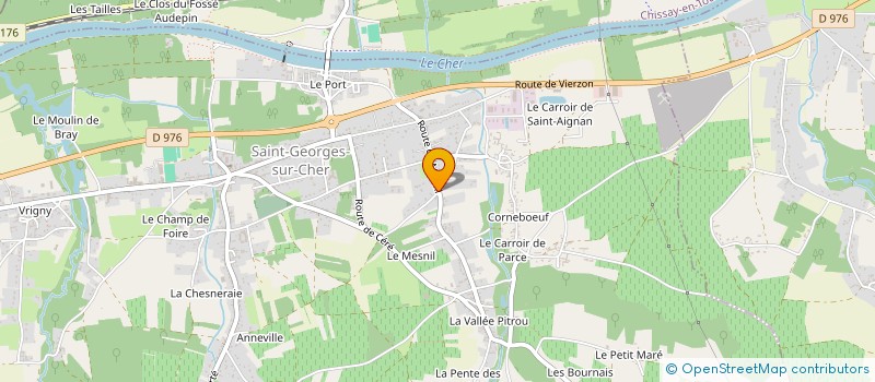 localisation de l'entreprise MADAME KATIA DEBENNE  SAINT-GEORGES-SUR-CHER