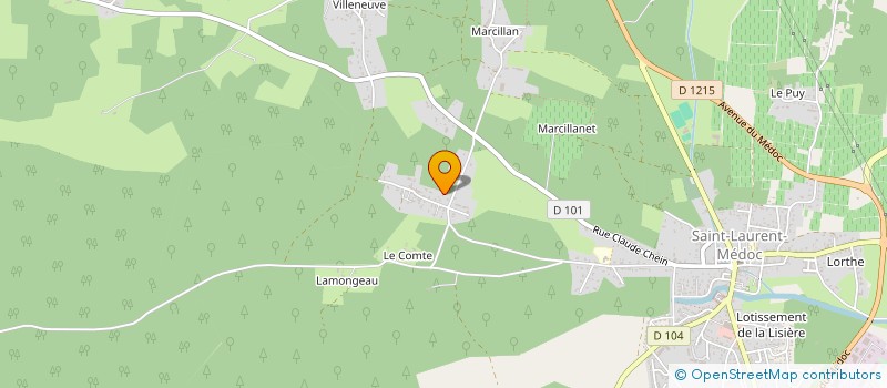 localisation de l'entreprise MADAME KATIA DEL MORAL  LESPARRE-MEDOC