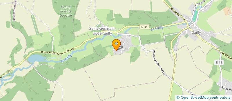 localisation de l'entreprise MADAME KATIA DELAHAYE  SAINT-GERMAIN-SOUS-CAILLY