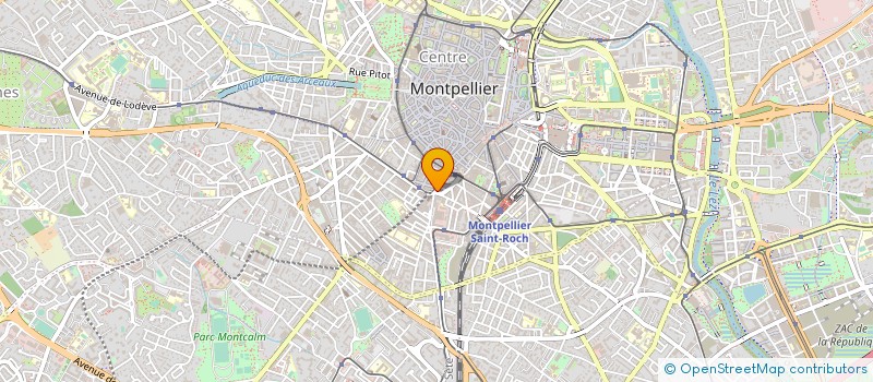 localisation de l'entreprise MADAME KATIA DELTOR  MONTPELLIER