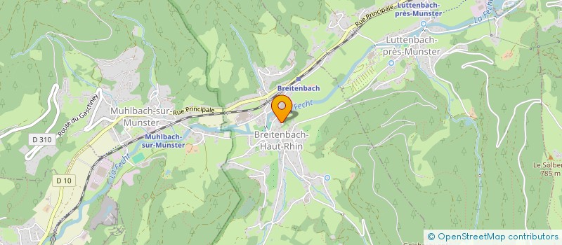 localisation de l'entreprise MADAME KATIA DIDIERJEAN à BREITENBACH-HAUT-RHIN