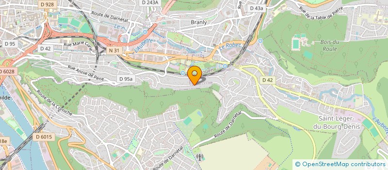 localisation de l'entreprise MADAME KATIA DJERADA à ROUEN