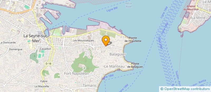 localisation de l'entreprise MADAME KATIA DOMENE  LA SEYNE-SUR-MER