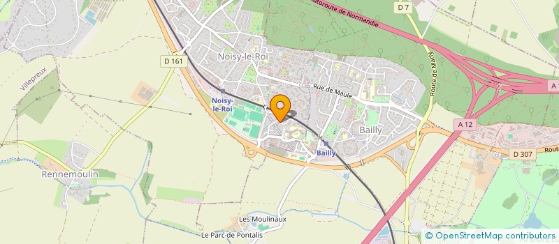localisation de l'entreprise MADAME KATIA DORION à NOISY-LE-ROI