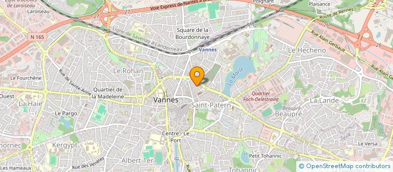 localisation de l'entreprise MADAME KATIA DUMAIL à VANNES