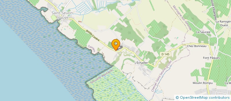 localisation de l'entreprise MADAME KATIA DUMONTIER  CHENAC-SAINT-SEURIN-D'UZET