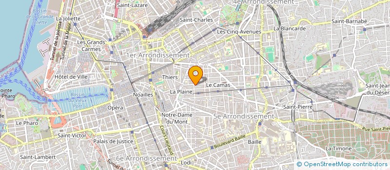 localisation de l'entreprise MADAME KATIA DURAND à MARSEILLE