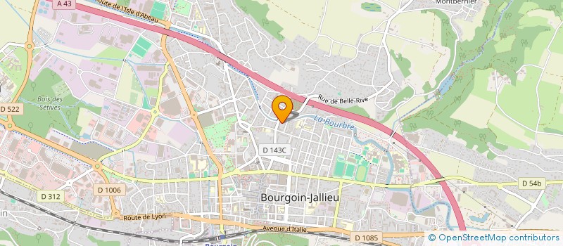 localisation de l'entreprise MADAME KATIA ELEKES à BOURGOIN-JALLIEU