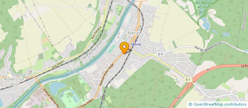 localisation de l'entreprise MADAME KATIA FARGOUT à MERIEL