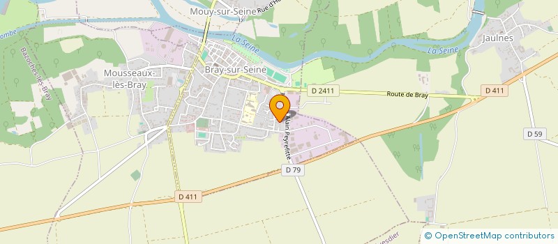 localisation de l'entreprise MADAME KATIA FELSINA  BRAY-SUR-SEINE