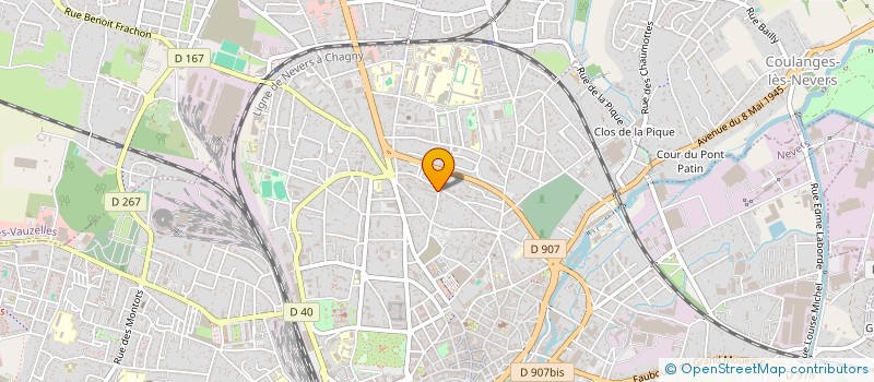 localisation de l'entreprise MADAME KATIA FLEURIER à NEVERS