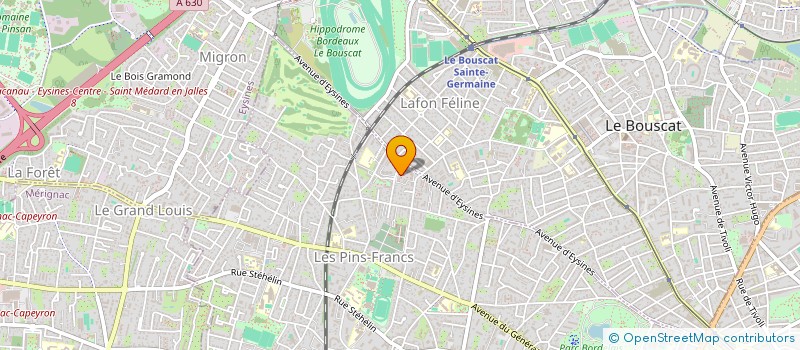 localisation de l'entreprise MADAME KATIA FONTENEAU  BORDEAUX