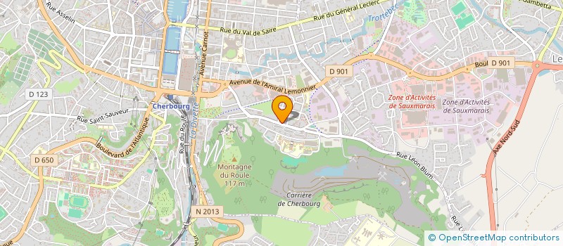 localisation de l'entreprise MADAME KATIA FREBET  CHERBOURG-EN-COTENTIN