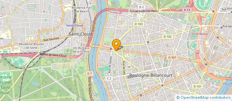 localisation de l'entreprise MADAME KATIA FREIMOWITZ à BOULOGNE-BILLANCOURT