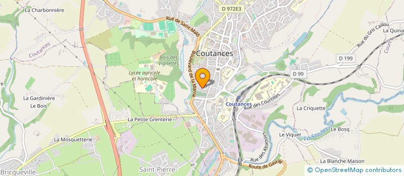 localisation de l'entreprise MADAME KATIA GARSAULT à COUTANCES