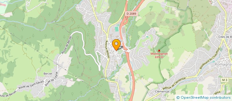 localisation de l'entreprise MADAME KATIA GENDRE  CEYRAT