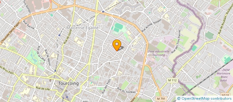 localisation de l'entreprise MADAME KATIA GHELBOUN à TOURCOING