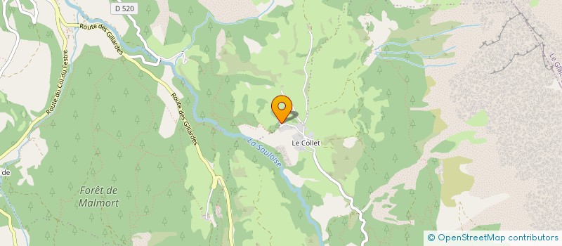 localisation de l'entreprise MADAME KATIA GILLET  DEVOLUY