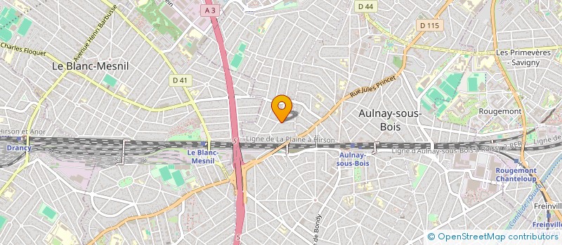 localisation de l'entreprise MADAME KATIA GIOVANNONE à AULNAY-SOUS-BOIS