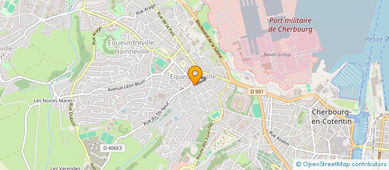 localisation de l'entreprise MADAME KATIA GOUJON  CHERBOURG-EN-COTENTIN