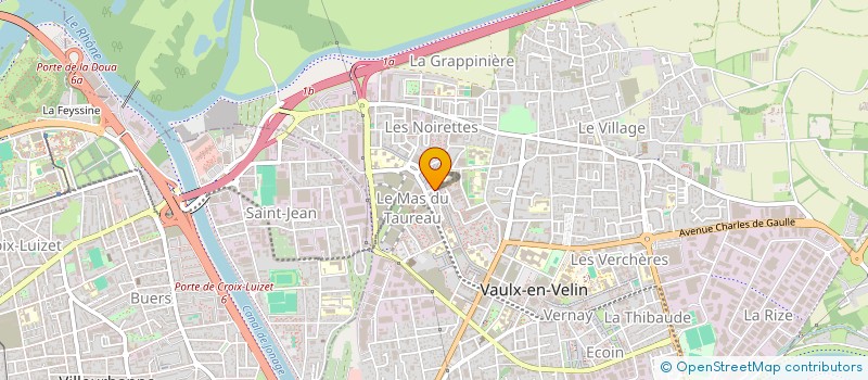 localisation de l'entreprise MADAME KATIA HABI  VAULX-EN-VELIN