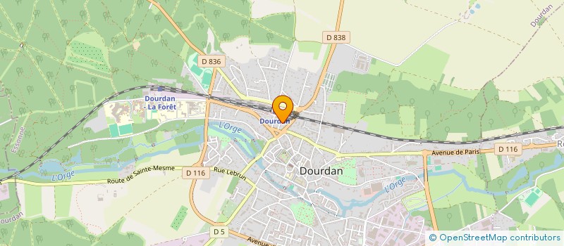 localisation de l'entreprise MADAME KATIA HAEZEBAERT à DOURDAN
