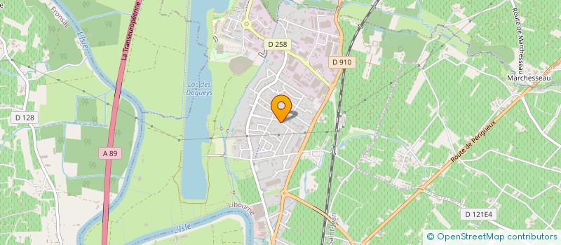 localisation de l'entreprise MADAME KATIA HERRANZ à LIBOURNE