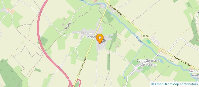 localisation de l'entreprise MADAME KATIA HOULET  MENONVAL