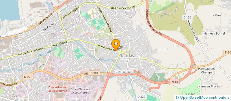 localisation de l'entreprise MADAME KATIA HUBERT DIT LACROIX à CHERBOURG-EN-COTENTIN
