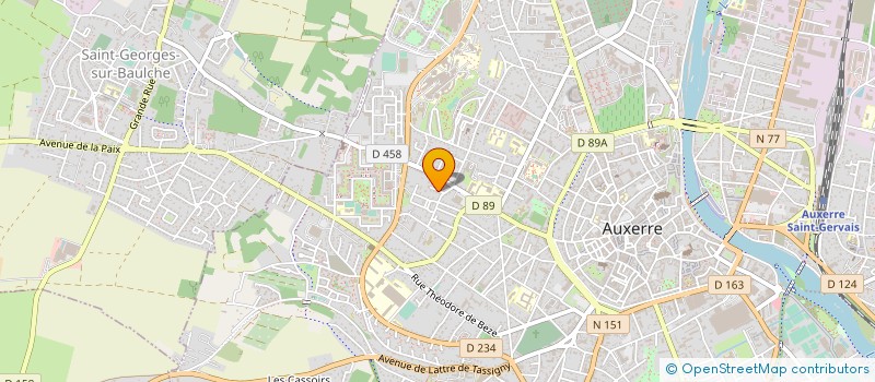 localisation de l'entreprise MADAME KATIA JEANSON à AUXERRE