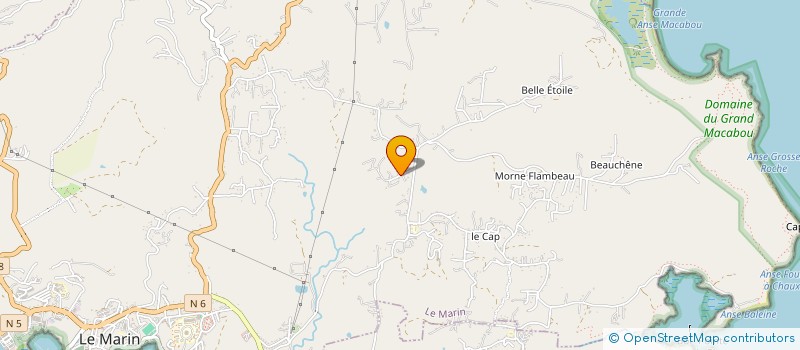 localisation de l'entreprise MADAME KATIA JEHANNO  LE MARIN