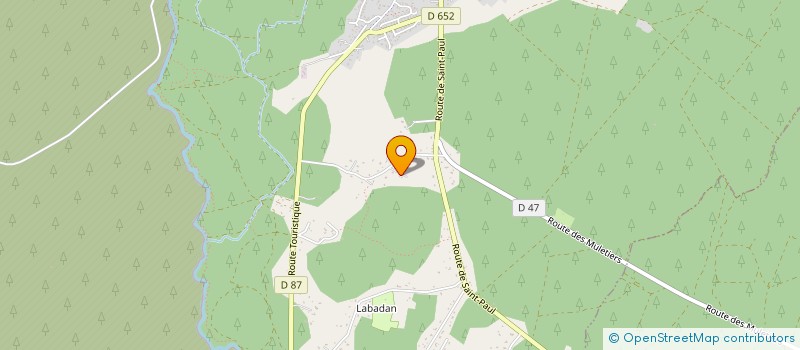 localisation de l'entreprise MADAME KATIA JOLIVERT  SAINTE-EULALIE-EN-BORN