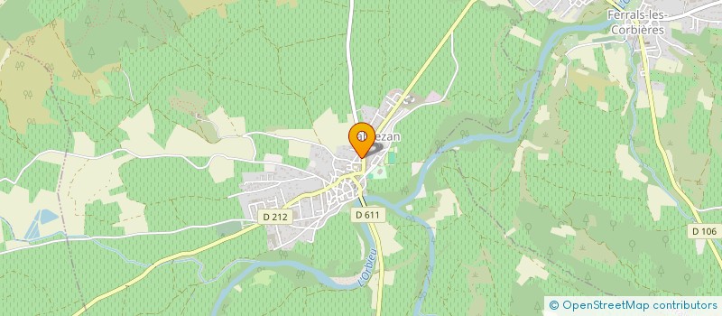 localisation de l'entreprise MADAME KATIA JOVE  FABREZAN