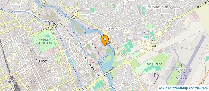 localisation de l'entreprise MADAME KATIA KEDDAM  NANCY