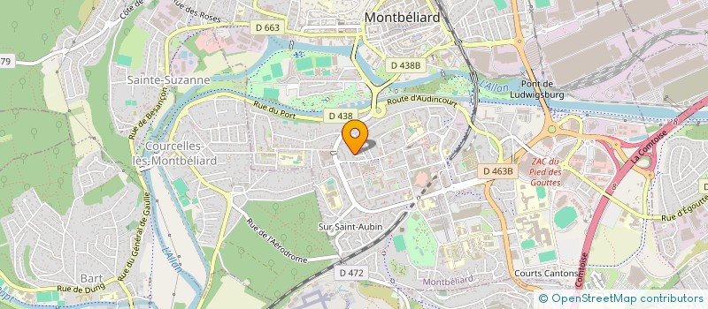 localisation de l'entreprise MADAME KATIA KHELOUFI  MONTBELIARD