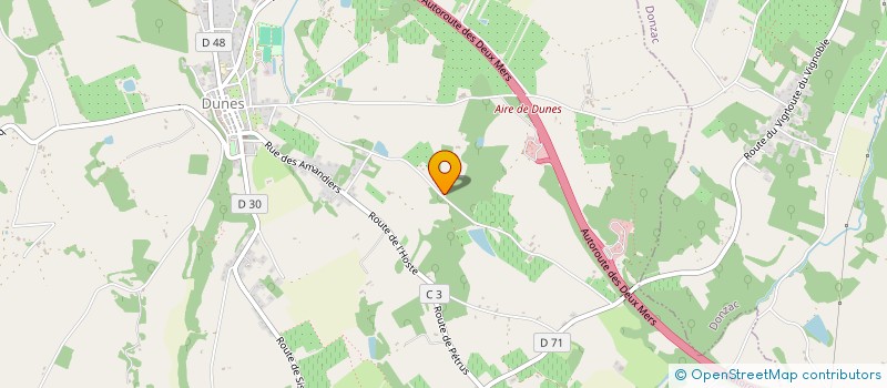 localisation de l'entreprise MADAME KATIA LAFFAITEUR  DUNES