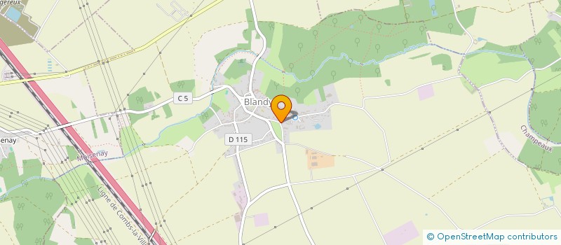 localisation de l'entreprise MADAME KATIA LAMBERT  BLANDY