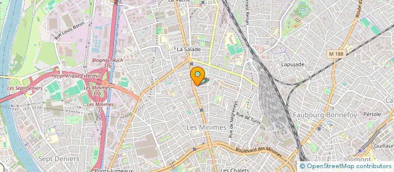localisation de l'entreprise MADAME KATIA LAR à TOULOUSE