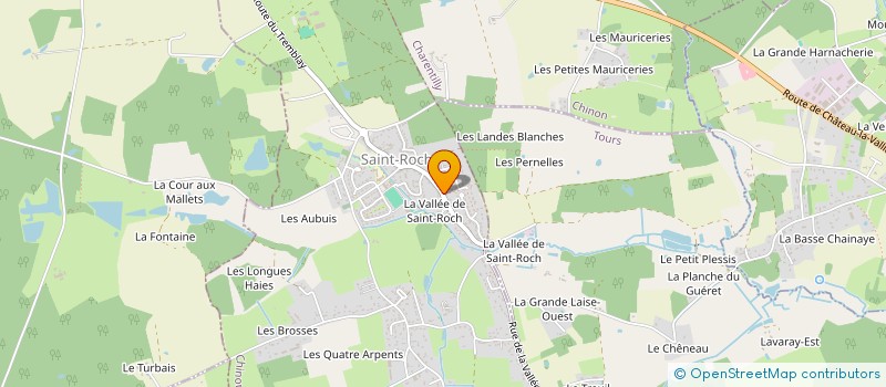 localisation de l'entreprise MADAME KATIA LAROCHE  JOUE-LES-TOURS