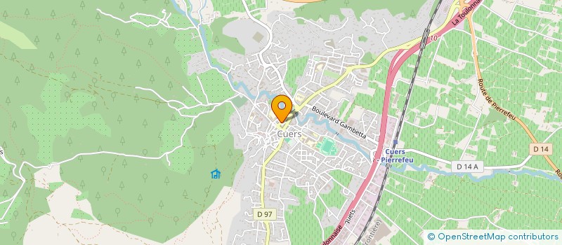 localisation de l'entreprise MADAME KATIA LE MERDY  CUERS